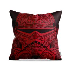 Star Wars Darth Vader Pillow 12”x 11.5” Blue Throw