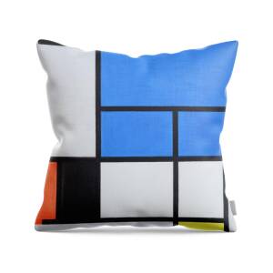 Abstraction, 1939 Throw Pillow for Sale by Piet Mondrian