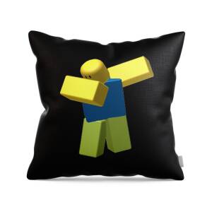 OOF Head Roblox Throw Pillow by Vacy Poligree - Pixels
