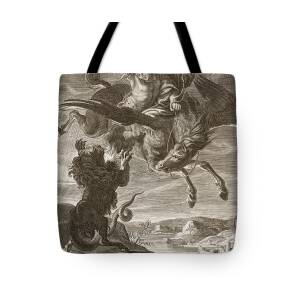 Pegasus The Winged Horse Tote Bag for Sale by Fortunino Matania