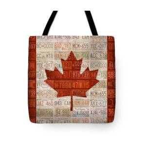 License Plate Map of The United States Tote Bag for Sale by Design Turnpike