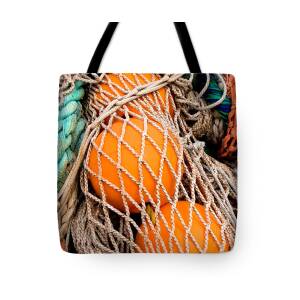 Fishing Net Detail Tote Bag by Carol Leigh - Fine Art America