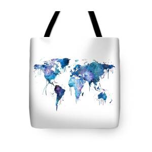 Animal Map of the World for children and kids Tote Bag for Sale by ...