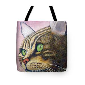 Green Eyes Tote Bag for Sale by Brian Commerford