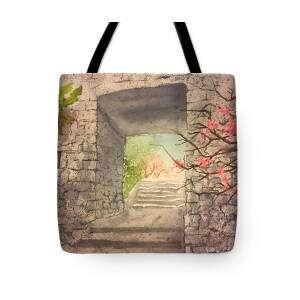 Okinawan Home Tote Bag by Elizabeth Gomez - Fine Art America
