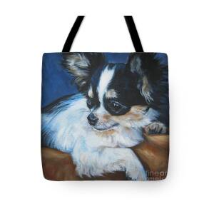 Chihuahua Mom and pup Tote Bag for Sale by Lee Ann Shepard