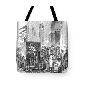 DAGUERREOTYPE: GIRL, c1852 Tote Bag for Sale by Granger