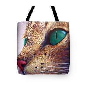 Green Eyes Tote Bag for Sale by Brian Commerford