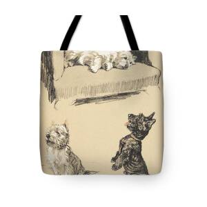 Lt Col Ted Lyon Jumping a Hedge Tote Bag for Sale by Cecil Charles ...