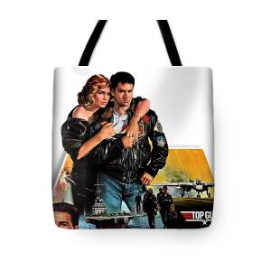 Tom Cruise and Kelly McGillis Tote Bag by Stars on Art - Fine Art America