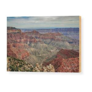 Grand Canyon Sunset Wood Print by Robert Bales