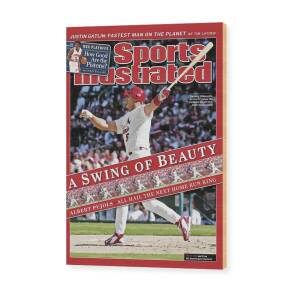 St. Louis Cardinals David Eckstein, 2006 World Series Sports Illustrated  Cover Canvas Print