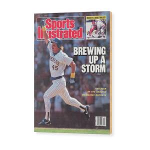 St Louis Cardinals V Milwaukee Brewers - Game 6 Sports Illustrated Cover  Poster by Sports Illustrated - Sports Illustrated Covers