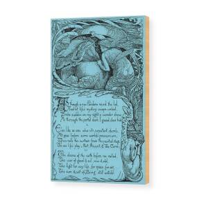Pandora Wood Print by Dante Charles Gabriel Rossetti