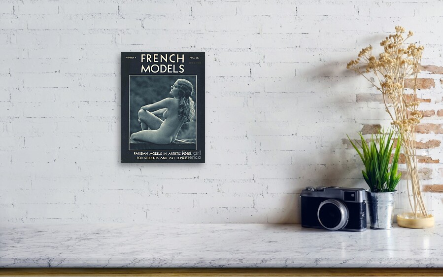 French Models 1930s Usa Nudes Nudity Canvas Print Canvas Art By The
