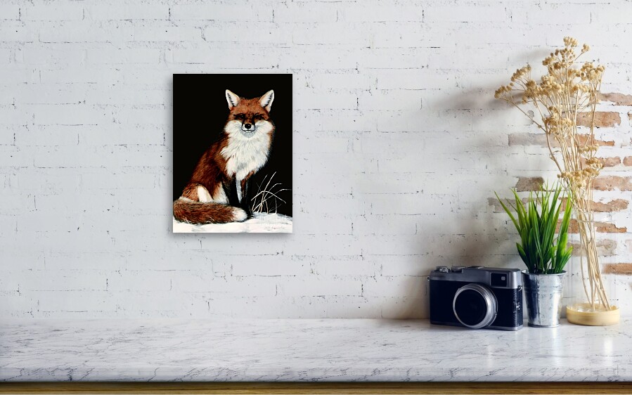 Red Fox Canvas Print Canvas Art By Didi Higginbotham