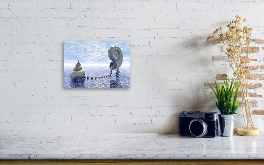 Silent Love Surrealism Canvas Print Canvas Art By Sipo Liimatainen