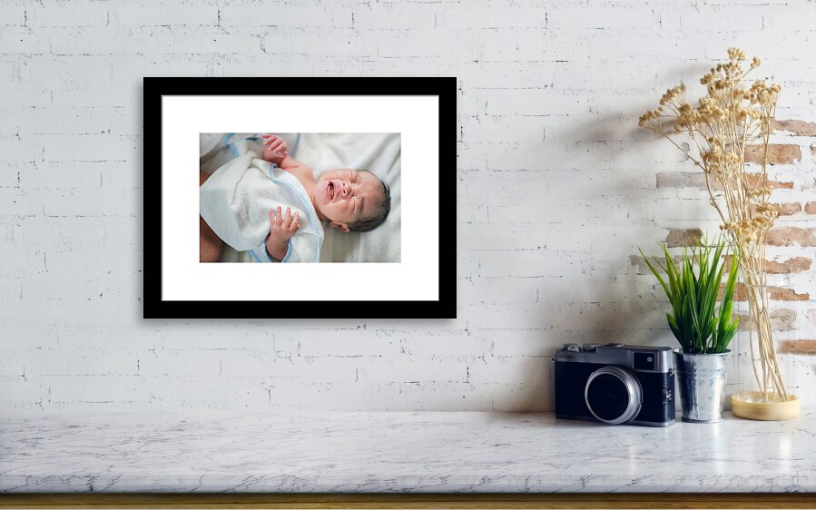 Asian New born Baby sleep Photograph by Anek Suwannaphoom - Fine Art America