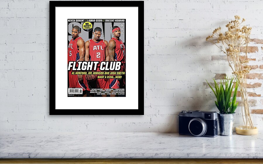 Flight Club: Al Horford, Joe Johnson and Josh Smith want a ring now! SLAM  Cover Photograph by Atiba Jefferson - Pixels