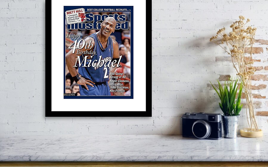 Washington Wizards Michael Jordan Sports Illustrated Cover