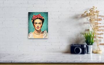 Frida Kahlo Acrylic Print by Zapista OU