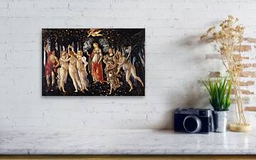 Size 12x18 inch Botticelli Primavera Canvas Art Print Wall décor