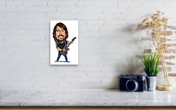 Dave Grohl Canvas Print / Canvas Art by Art