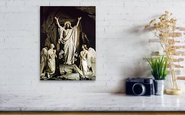 Posterlounge Acrylic print 30 x 40 cm The resurrection by Carl Bloch 