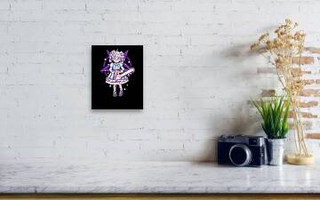 Cute But Psycho I Japanese Anime Girl I Pastel Goth product Canvas Print