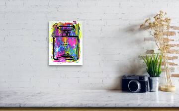 Purple Pink Chanel Canvas Print / Canvas Art by James Hudek - Pixels
