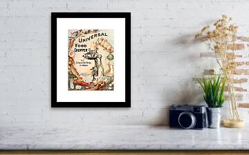 1899 1890s Usa Food Choppers Mincers Framed Print by The Advertising  Archives - Pixels