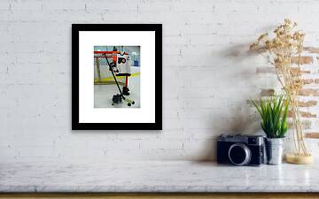 Philadelphia Flyers Eric Lindros Away Hockey Jersey by Lisa Wooten