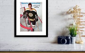 Boston Bruins Bobby Orr Sports Illustrated Cover Art Print