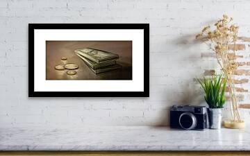 Money, Money, Money - Framed Print by Matthias Zegveld