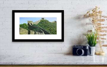 The Great Wall - Framed Print by Matthias Zegveld