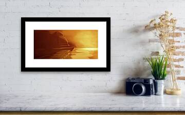 The Ships Have Come - Framed Print by Matthias Zegveld