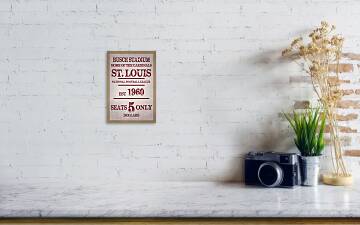 St Louis Cardinals Poster by Joe Hamilton - Fine Art America
