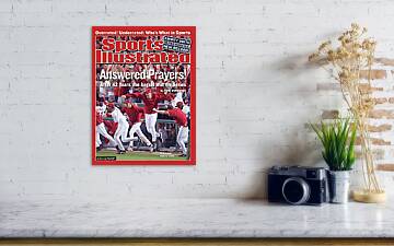 Anaheim Angels John Lackey, 2002 World Series Sports Illustrated Cover  Metal Print