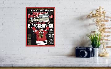 Chicago Blackhawks 2015 Stanley Cup Champs 6-Player Commemorative Post –  Sports Poster Warehouse