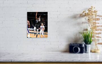 Malik Beasley Basketball Paper Poster Timberwolves - Malik Beasley -  Posters and Art Prints