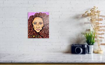 Honey Curls Poster by Kelsey Chatman - Pixels