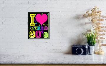 I Love the 80's Vintage Retro Party Graphic by TeeDesignery · Creative  Fabrica