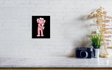Pink Kaws Jigsaw Puzzle by Candy Baekhyun - Pixels Puzzles