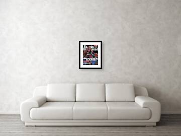 Houston Rockets Scottie Pippen Sports Illustrated Cover Framed Print