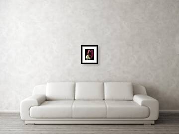 Weirdcore Aesthetic Pastel Goth Soft Evil Vulture Framed Print by